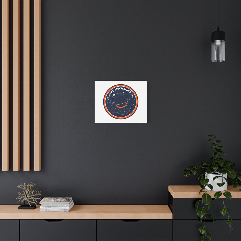 Orbital Mechanics Club Canvas | mission patch, space science
