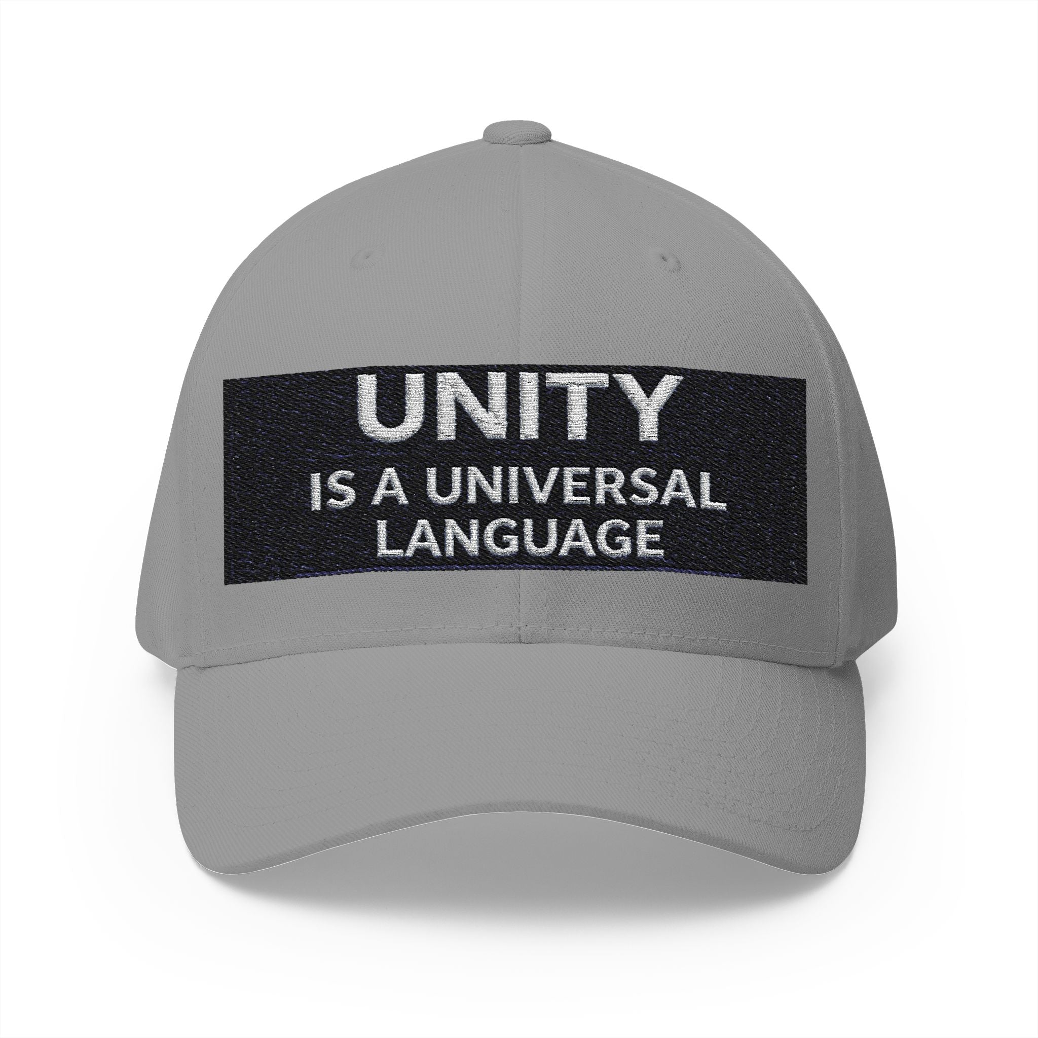 Unity Embroidered Cap — "Unity Is A Universal Language" Structured Hat