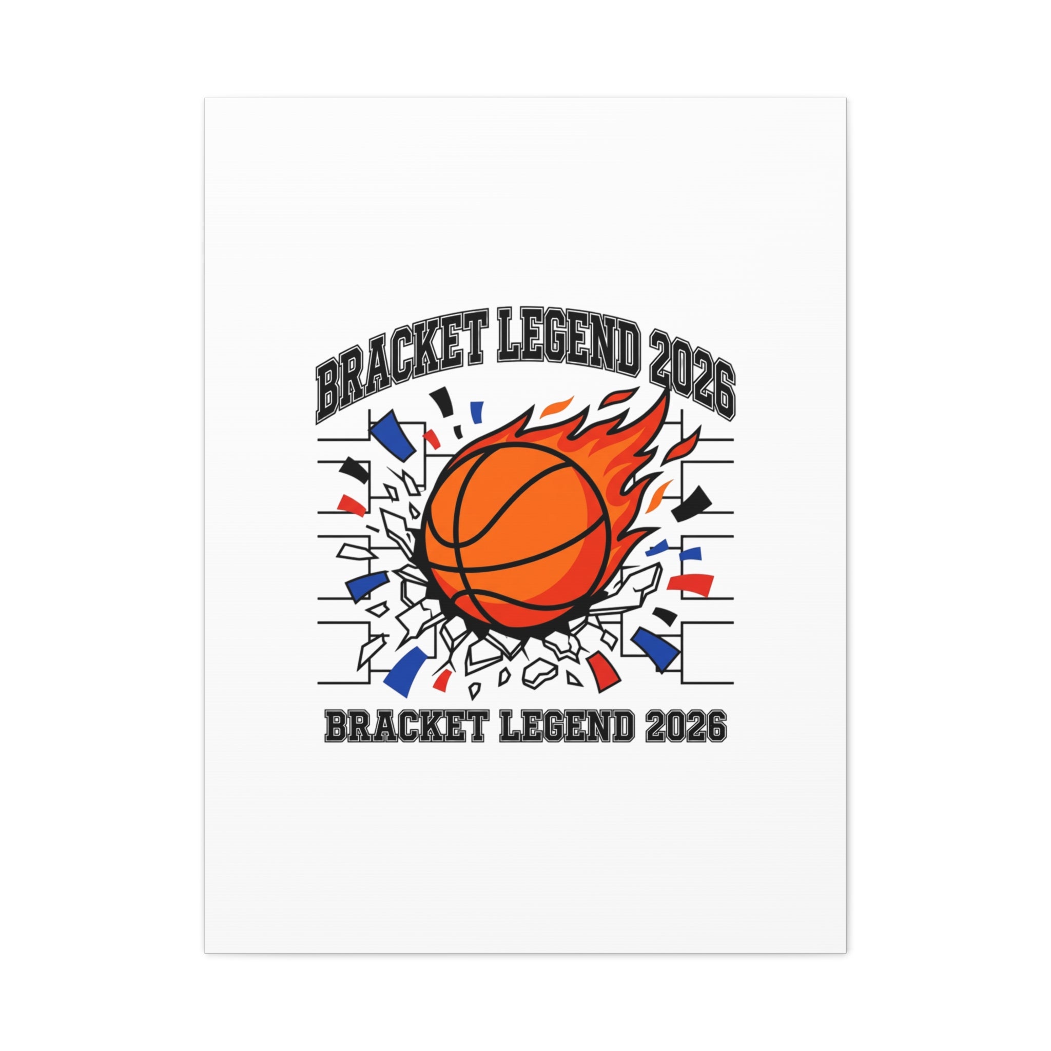Bracket Legend 2026 Canvas | College Tournament Basketball, Bracket, Gameday