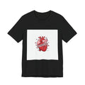 Love Yourself First Tee | anti love graphic, edgy heart shirt