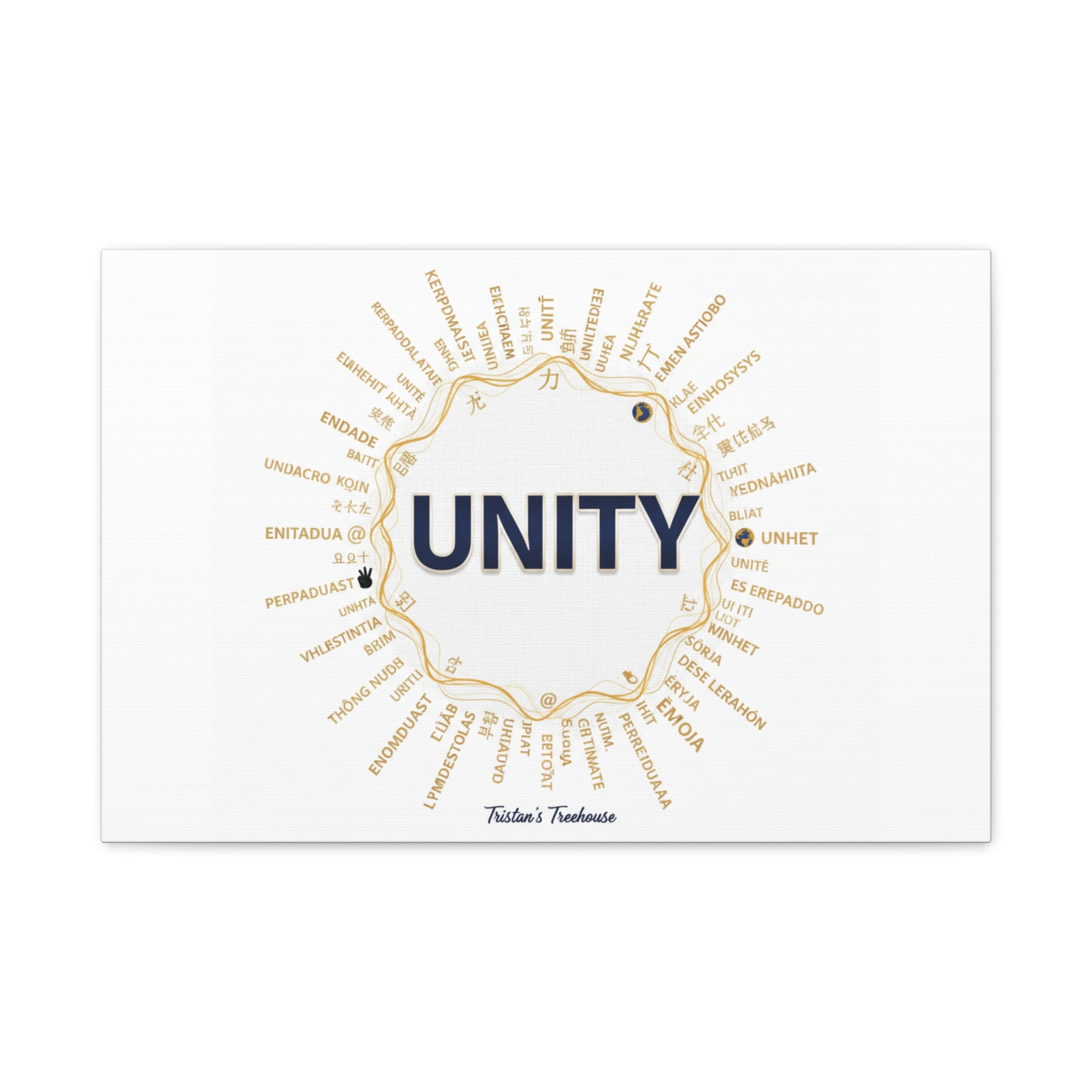 UNITY Canvas, Matte Stretched 1.25" | Dry January sober curious decor