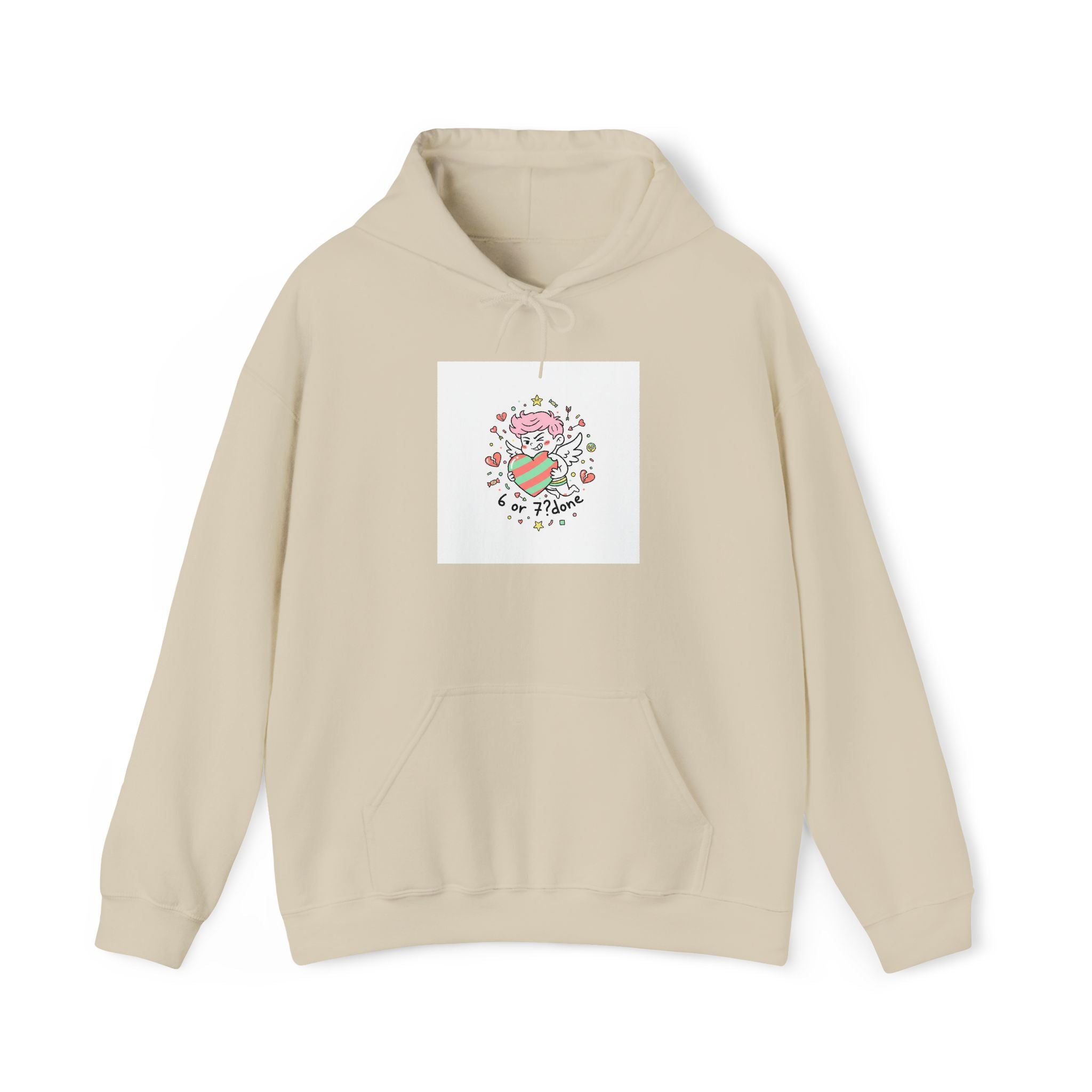 6 7 Weird Cupid Crewneck | Viral Valentine's Sweatshirt | Funny Quirky Love