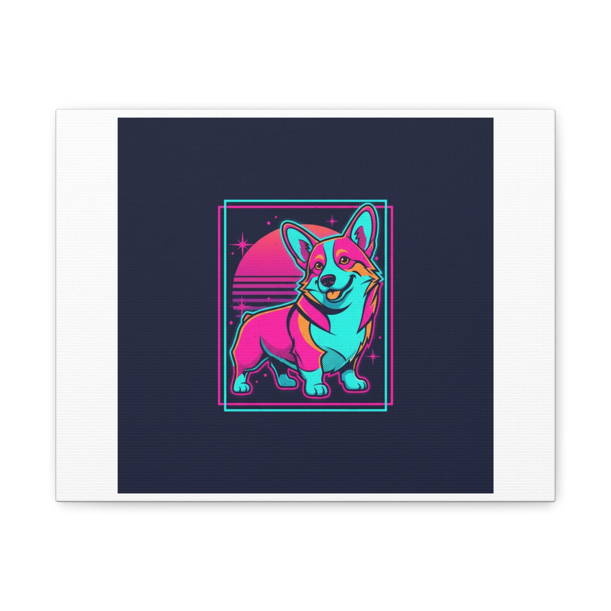 Platonic Love Corgi Canvas | Friendship Valentine, Galentine’s Wall Art