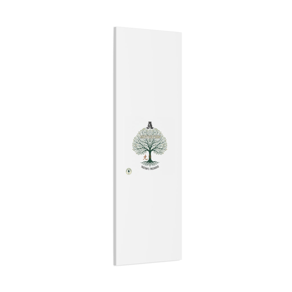 Handwritten Doodle Tree Canvas | Matte Stretched Wall Art