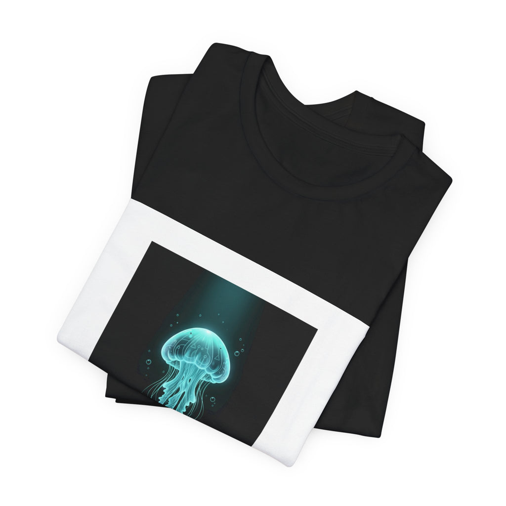 Jellyfish Specimen T-Shirt | Bioluminescent Deep Sea Graphic Tee