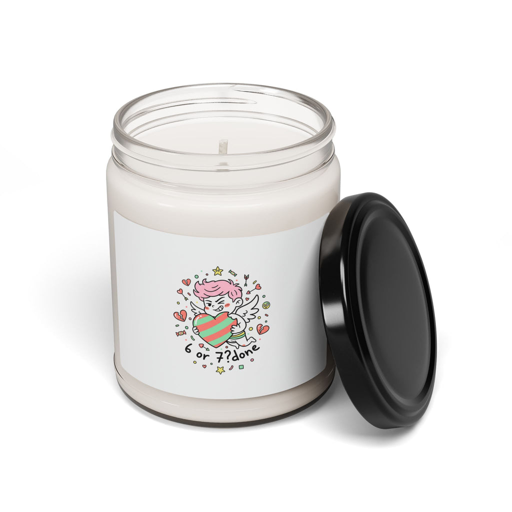 6 7 Weird Cupid Candle | Viral Valentine's Soy Candle | Funny Quirky Love