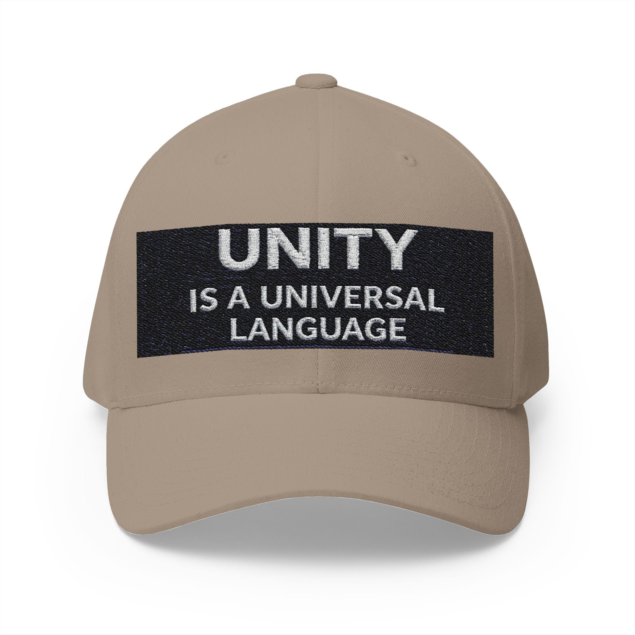 Unity Embroidered Cap — "Unity Is A Universal Language" Structured Hat