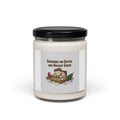 Surviving on Coffee and Holiday Cheer Soy Candle | Holiday Burnout, Festive But Tired