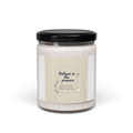 Believe in the Process Candle | Note to Self soy candle, paper note design