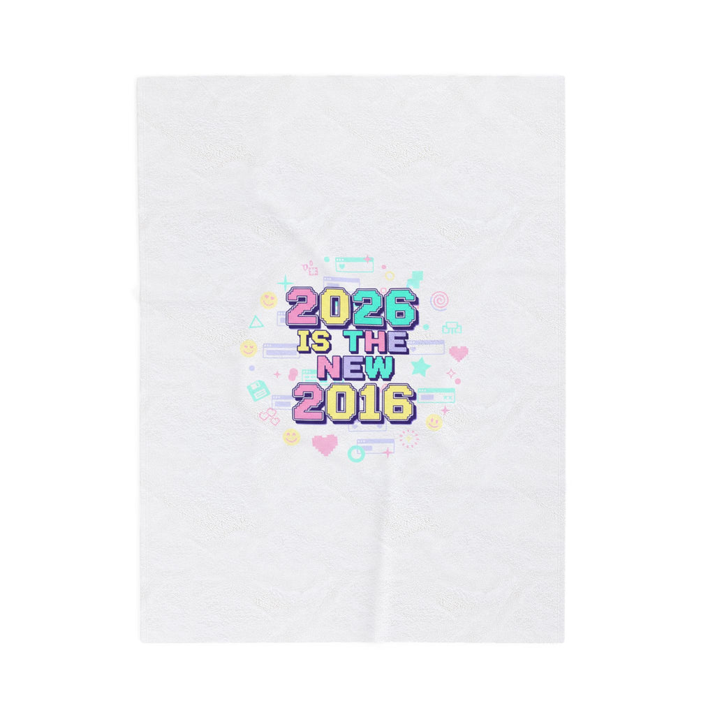 2026 Is The New 2016 Velveteen Plush Blanket | 2010s Nostalgia, retro internet aesthetic