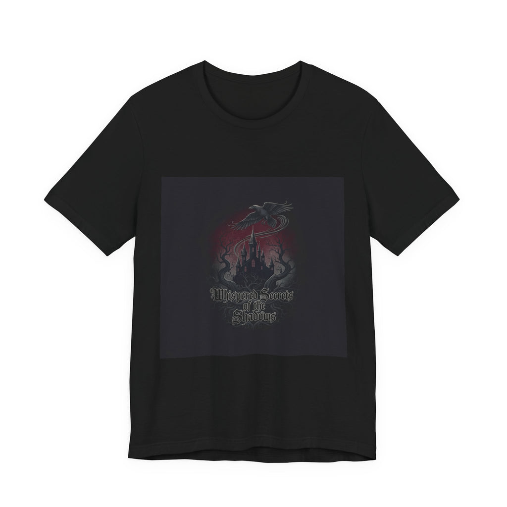 Medieval Castle Emblem Tee | Castlecore Gothic Blackletter T‑Shirt