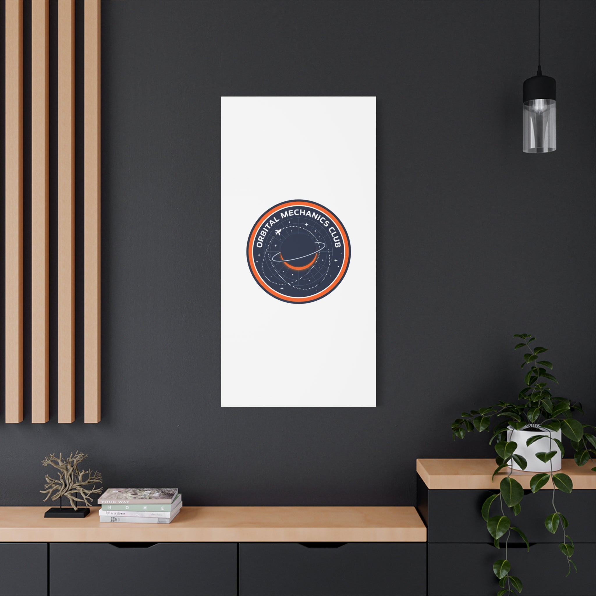 Orbital Mechanics Club Canvas | mission patch, space science