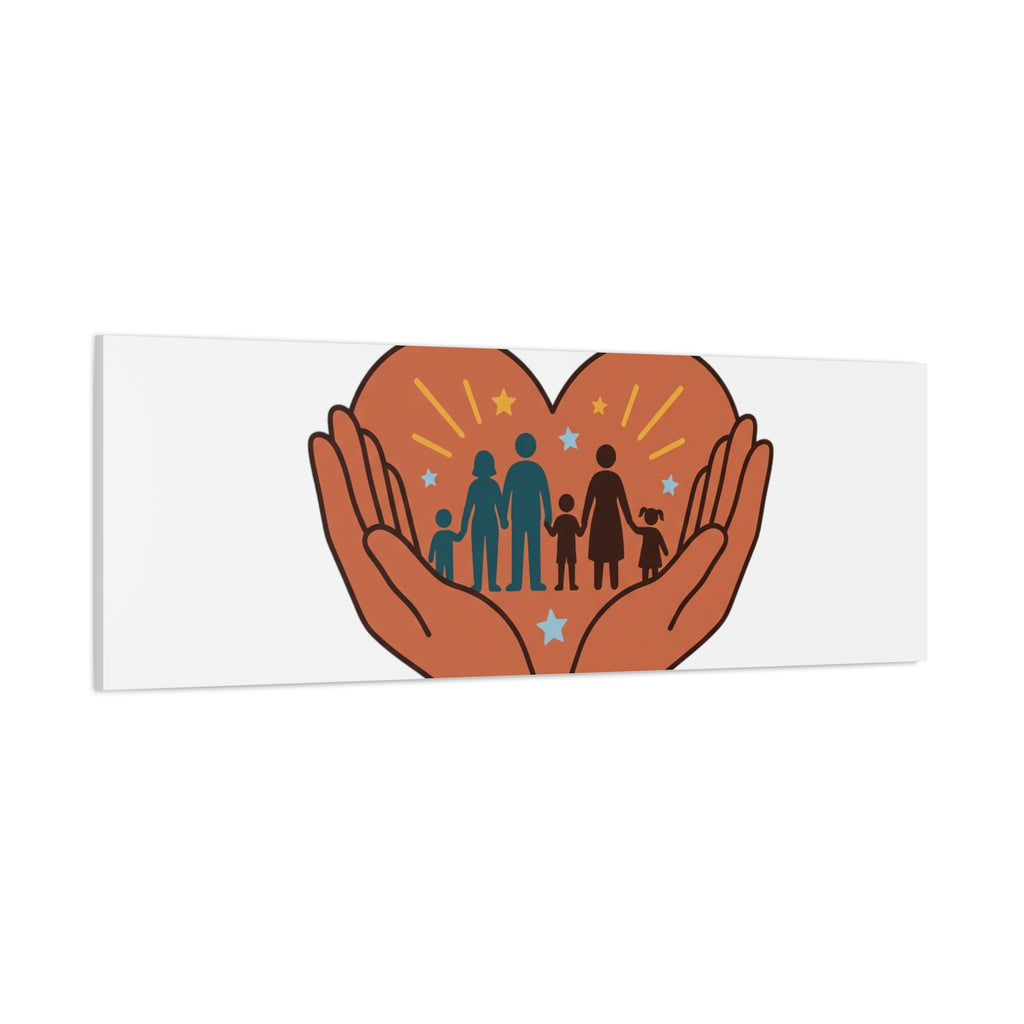 Families Belong Together Canvas | Family Unity, Bilingual Solidarity
