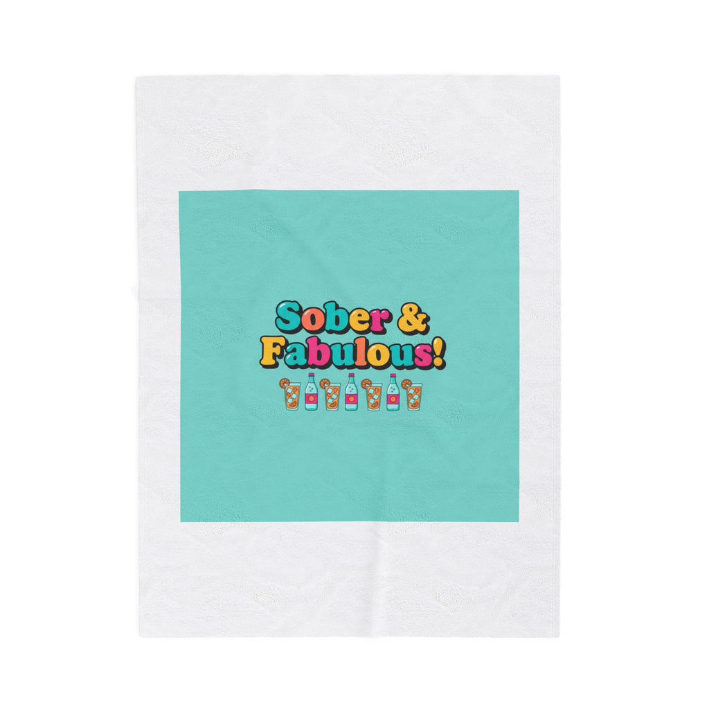 Sober & Fabulous Blanket | Dry January, Mocktail Trend