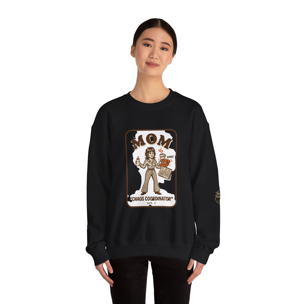 Mom 'Chaos Coordinator' Crewneck Sweatshirt
