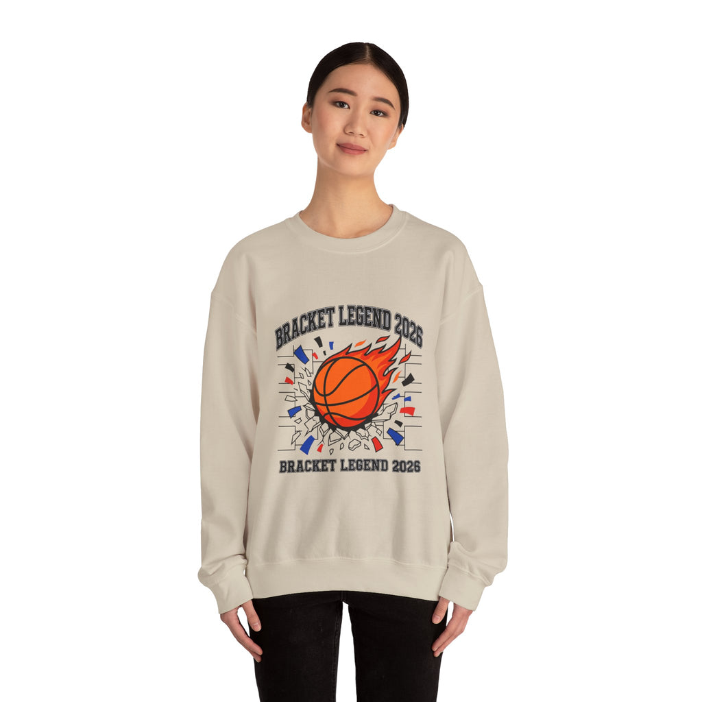 Bracket Legend 2026 Sweatshirt | college tournament, buzzer beater