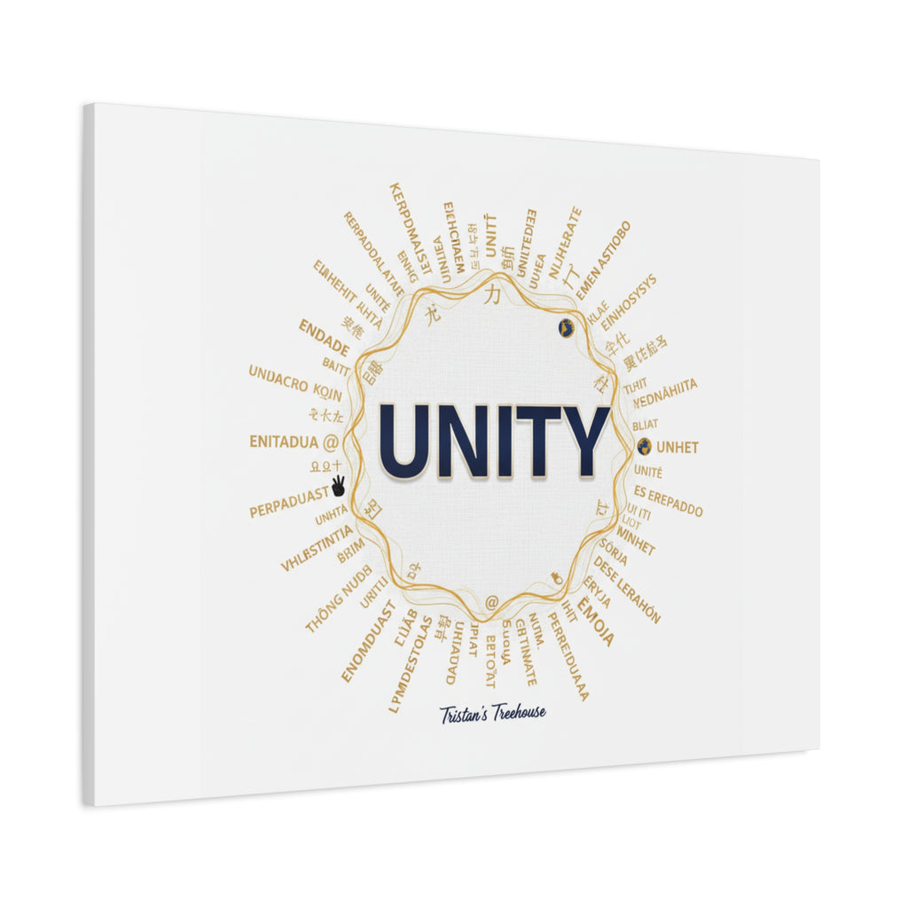 UNITY Canvas, Matte Stretched 1.25" | Dry January sober curious decor