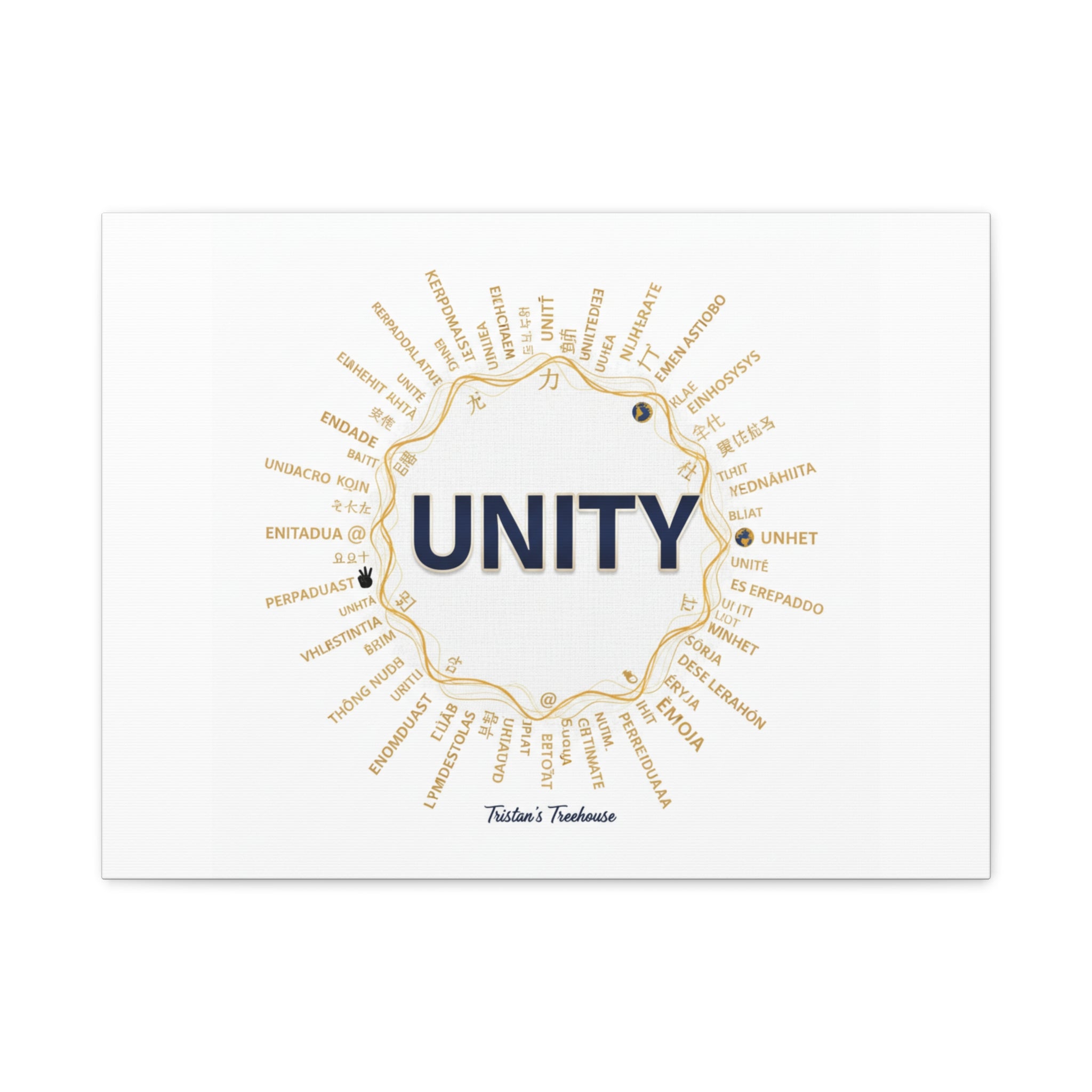 UNITY Canvas, Matte Stretched 1.25" | Dry January sober curious decor