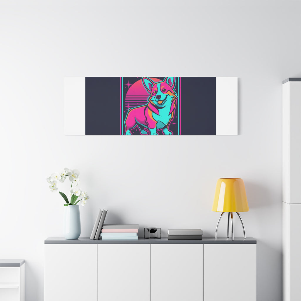 Platonic Love Corgi Canvas | Friendship Valentine, Galentine’s Wall Art