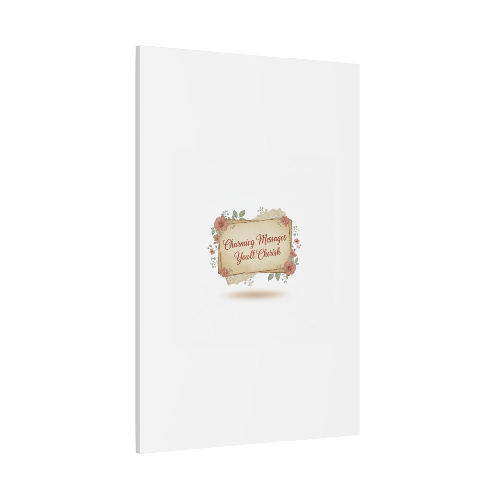 Love Letter Collage Canvas, Vintage Letter Art, Wax Seal Romance Print