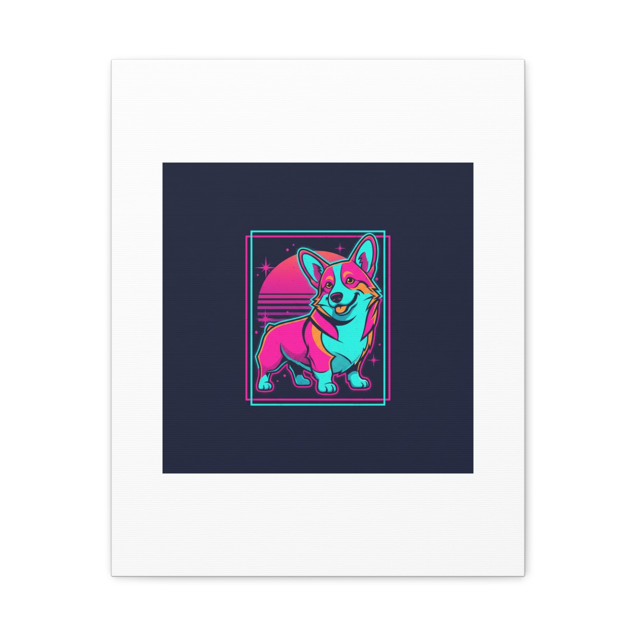 Platonic Love Corgi Canvas | Friendship Valentine, Galentine’s Wall Art