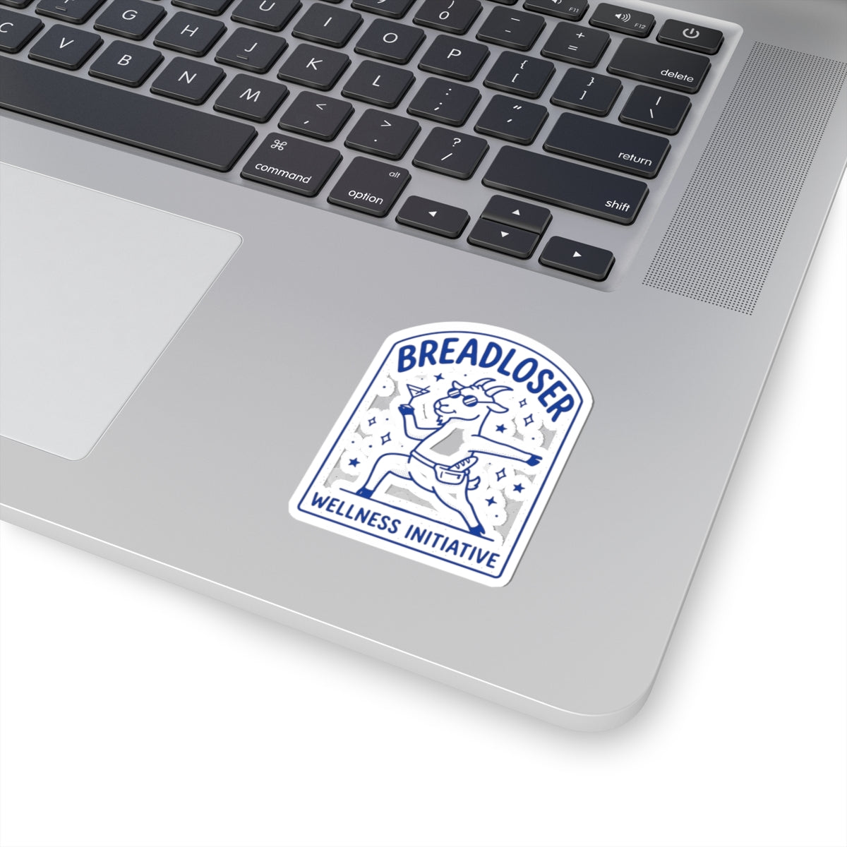 BREADLOSER doodle sticker | Kiss-Cut Sticker, burnout humor meme