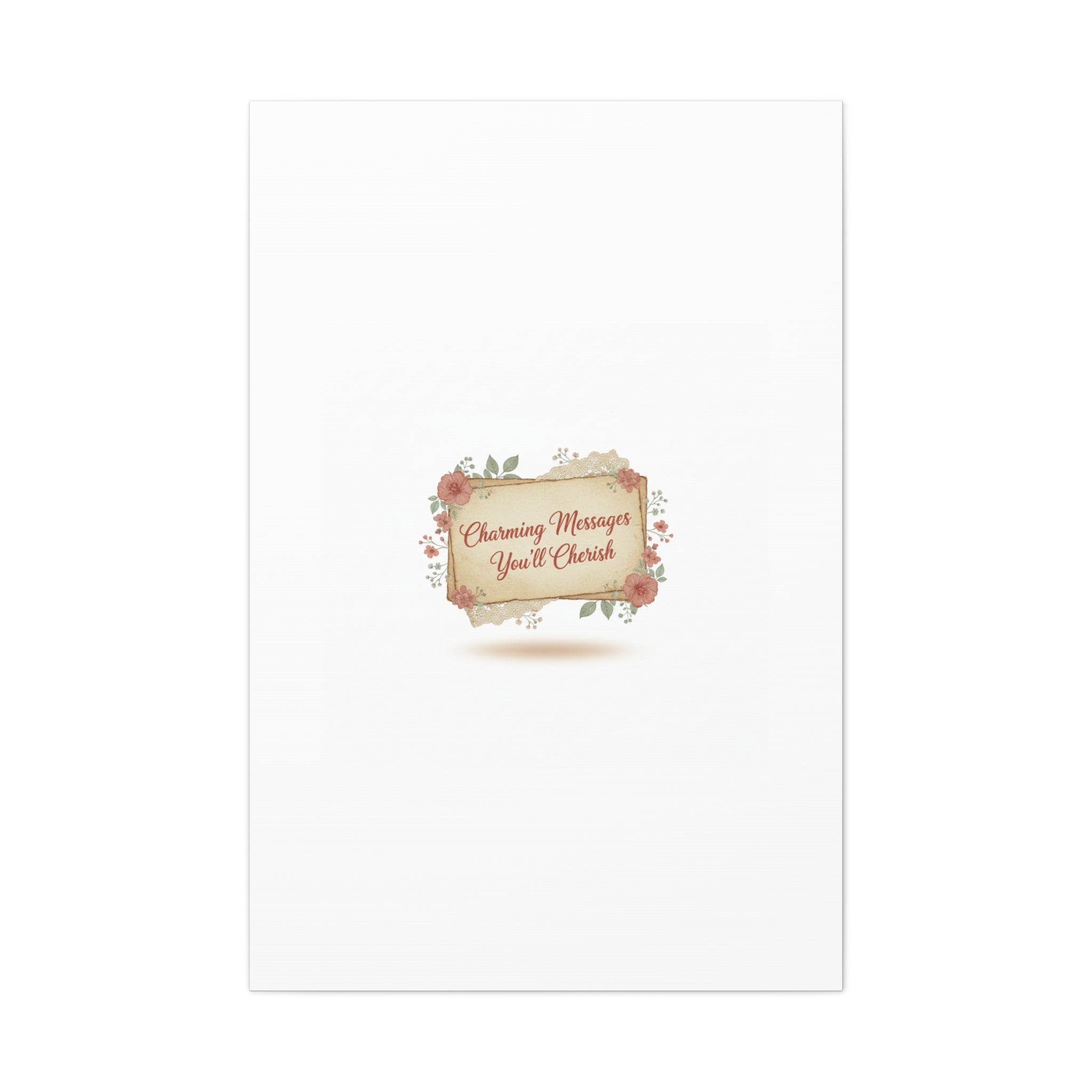 Love Letter Collage Canvas, Vintage Letter Art, Wax Seal Romance Print