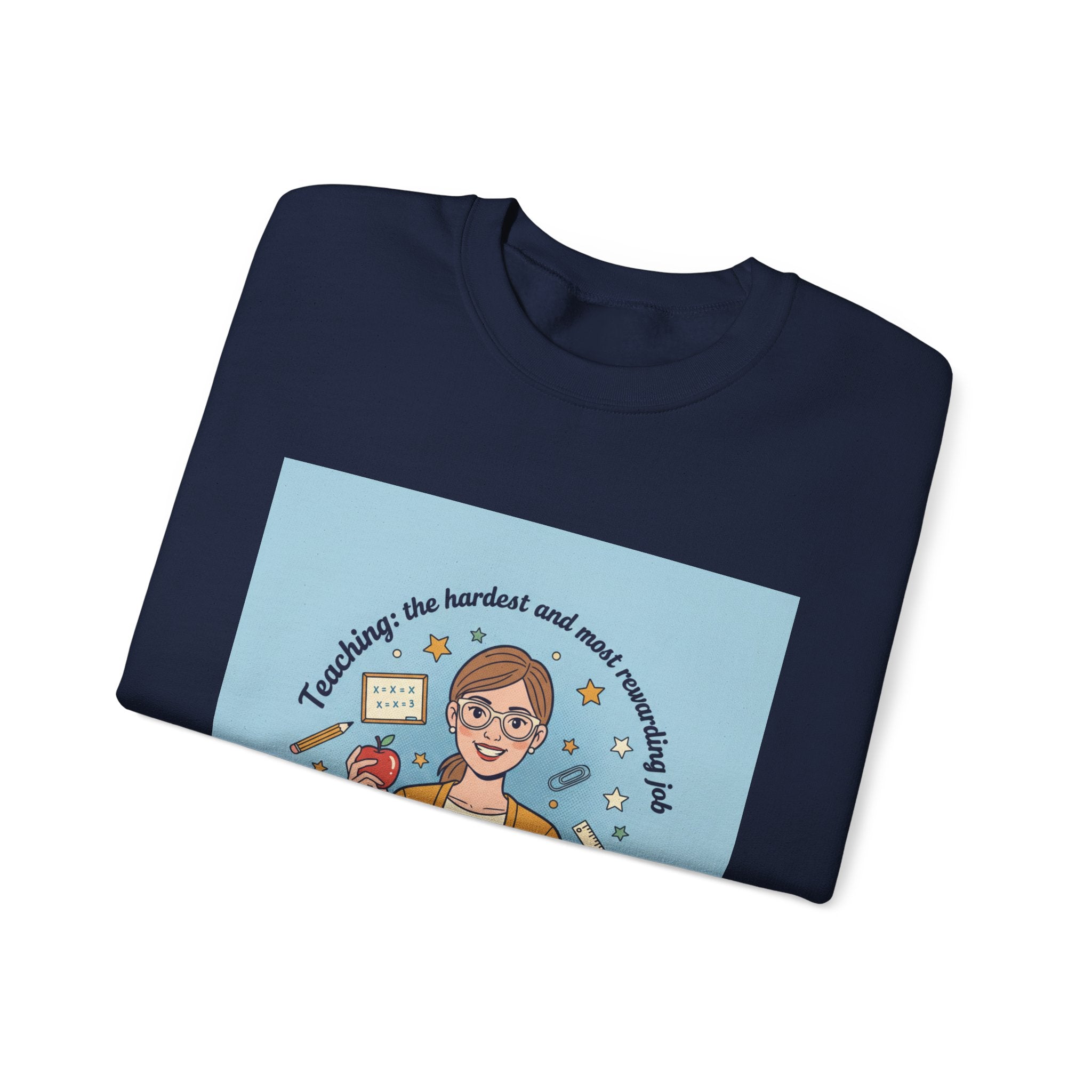 Teachers Life Crewneck Sweatshirt | Funny Teacher Gift