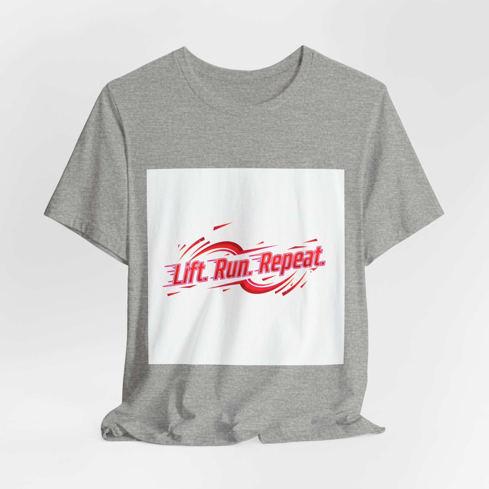 Lift Run Repeat Tee | fitness shirt, gym motivation