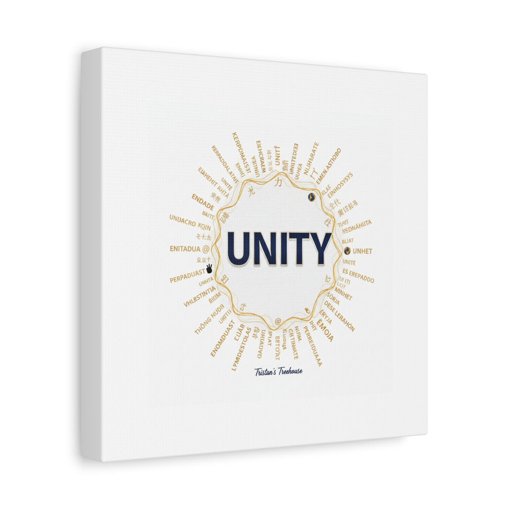 UNITY Canvas, Matte Stretched 1.25" | Dry January sober curious decor