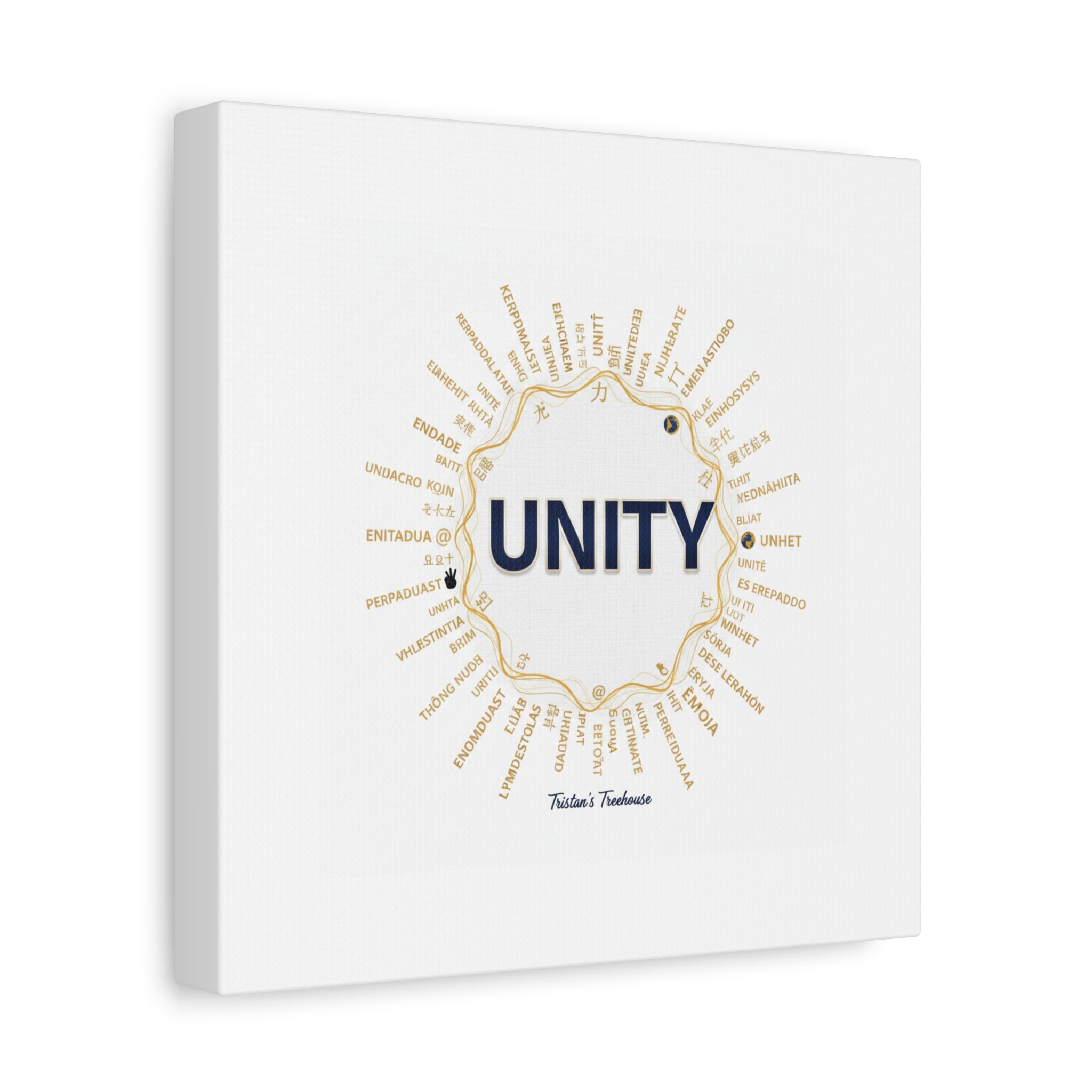 UNITY Canvas, Matte Stretched 1.25" | Dry January sober curious decor