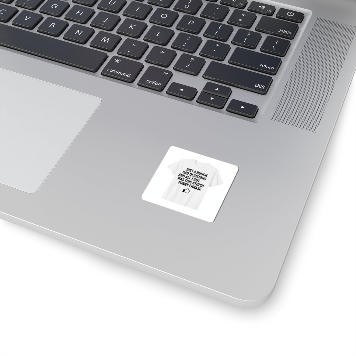 Self-Deprecating Quote Sticker | Sarcastic Introvert, Anxiety Humor