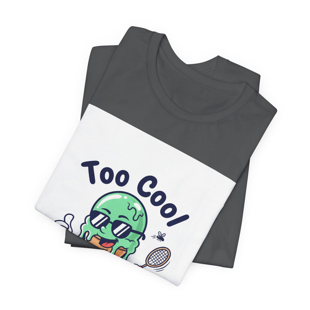 Too Cool Ice Cream Tee – 'Too Cool for the melldom.' Graphic Shirt
