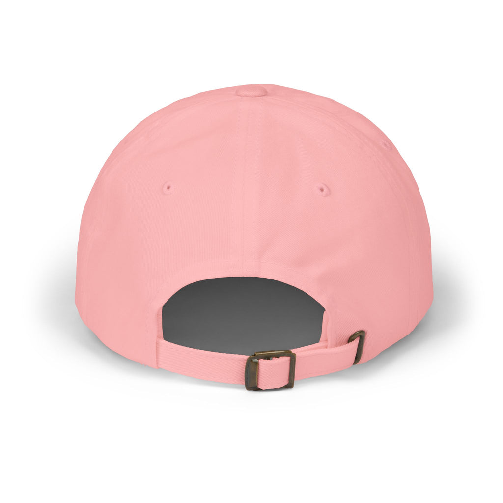 Look Up Embroidered Dad Cap — Minimalist White Baseball Hat