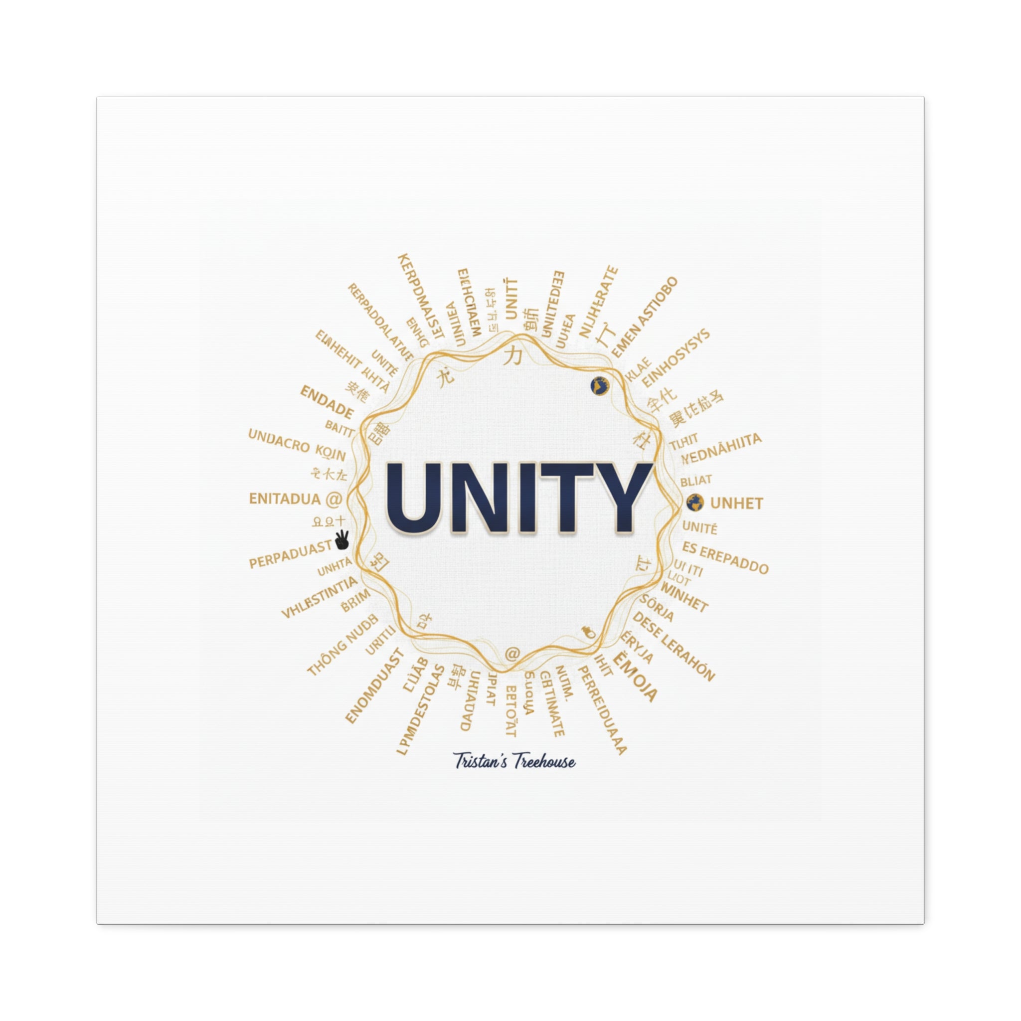 UNITY Canvas, Matte Stretched 1.25" | Dry January sober curious decor