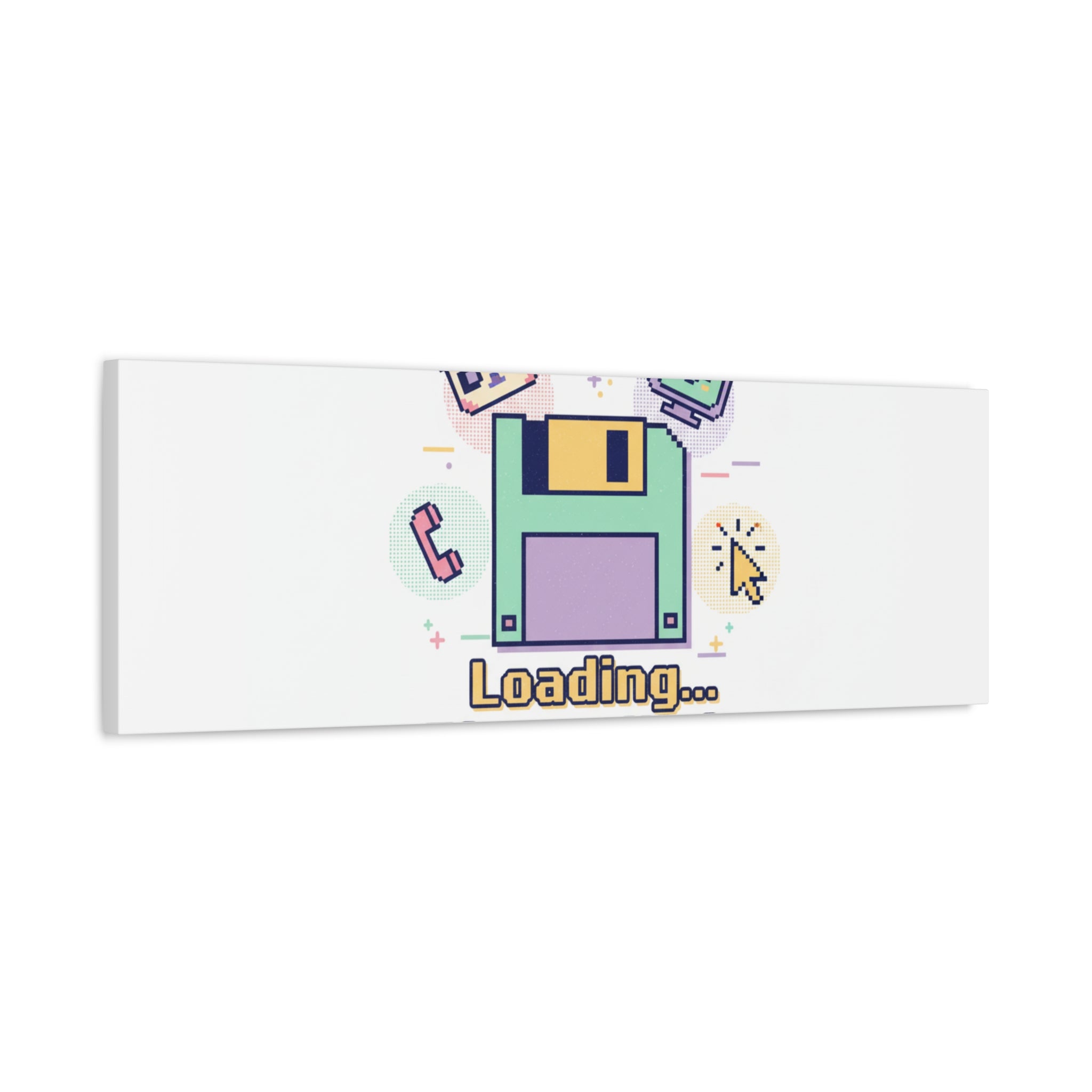 Loading Please Wait Canvas | Old Internet Aesthetic, 90s Web Nostalgia
