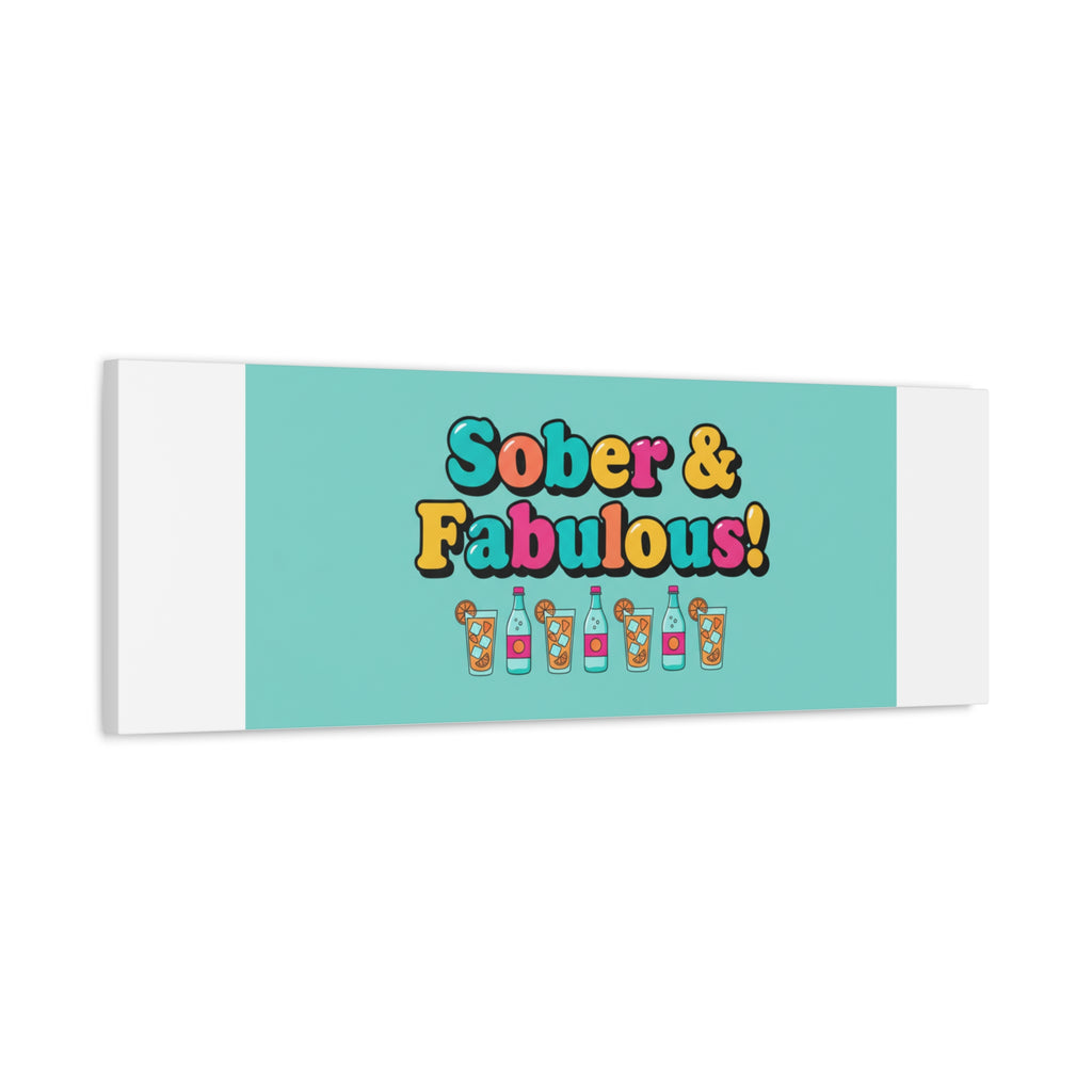 Sober & Fabulous! Canvas | Dry January, Mocktail Trend