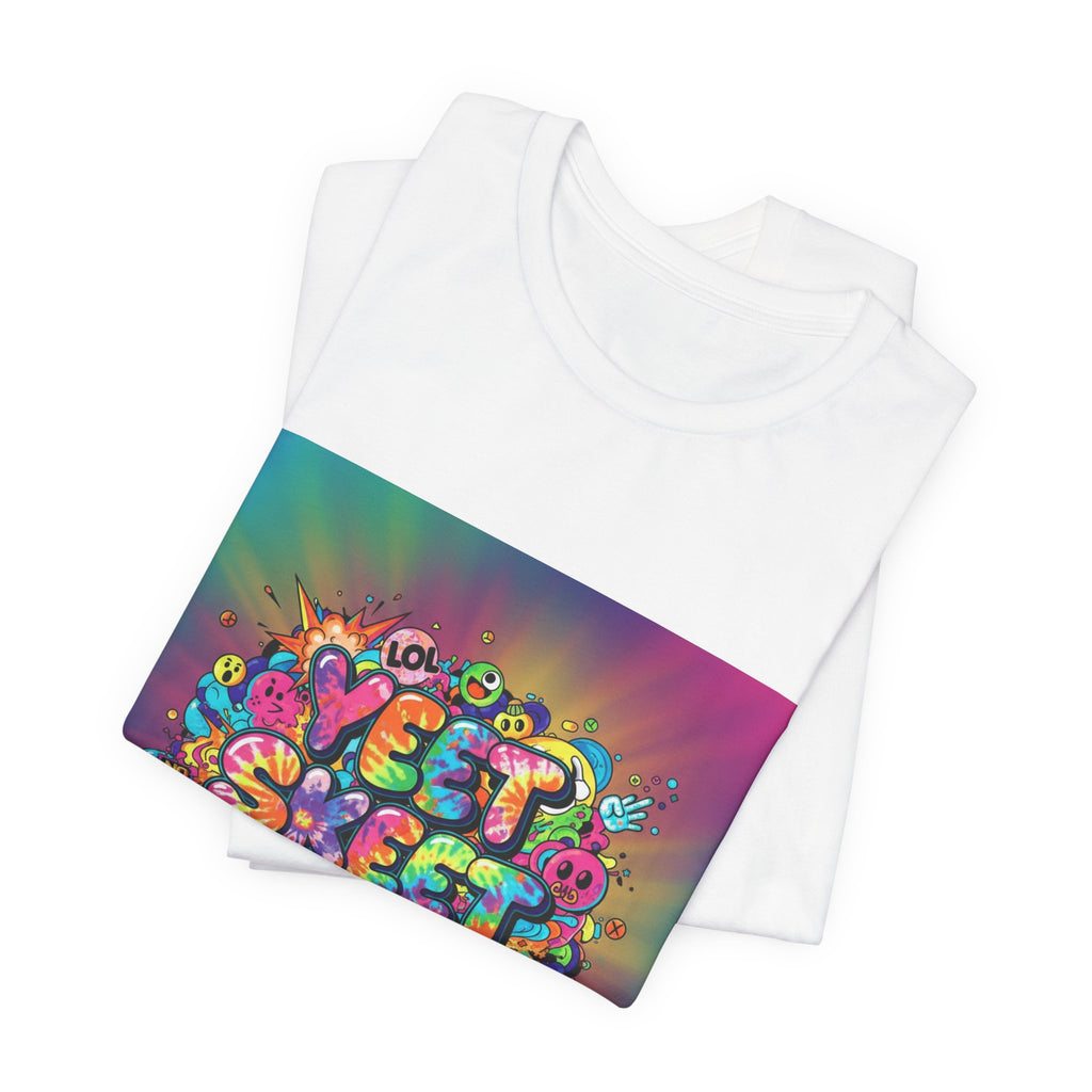 Sweet Sleep Repeat Tee | random slogan shirt, glitch graphic