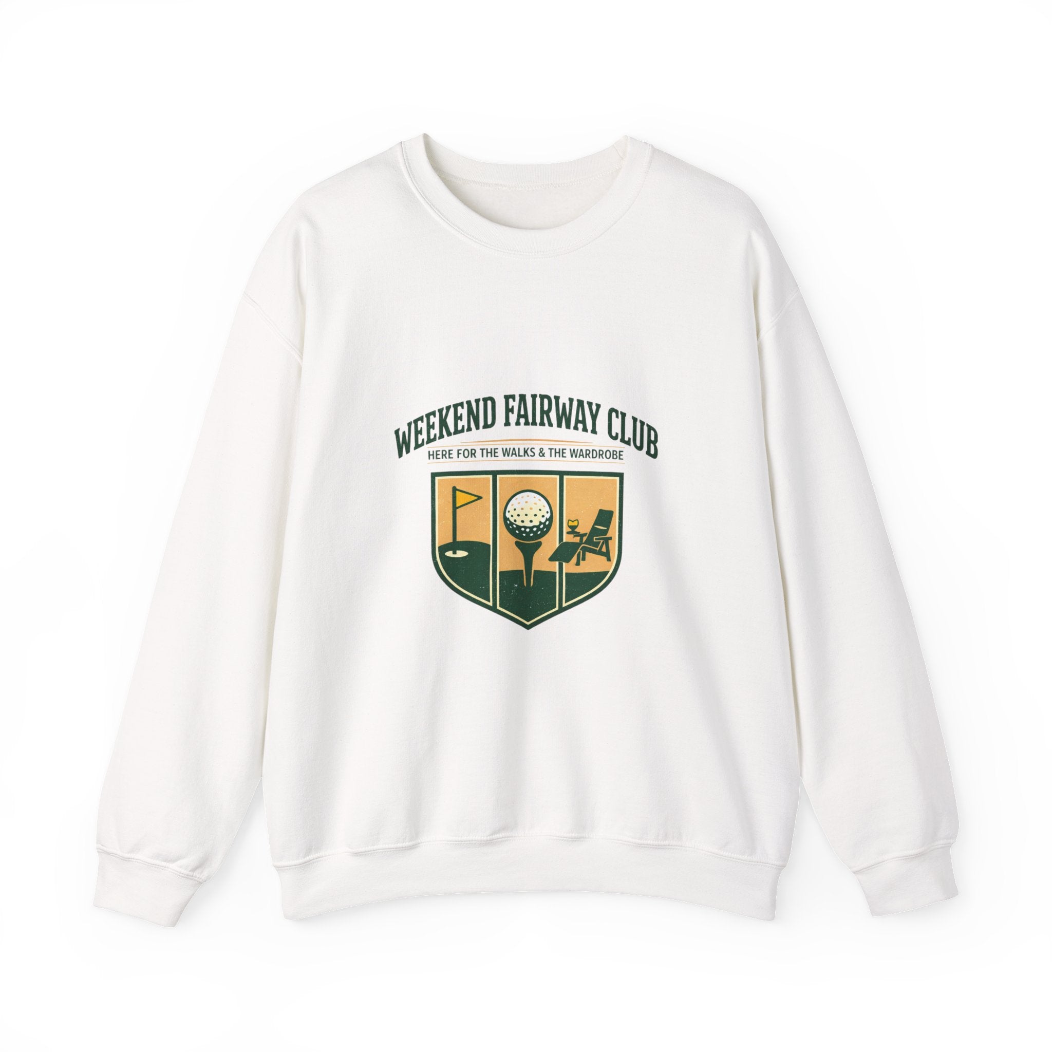 Weekend Fairway Club Crewneck – Unisex Golf Sweatshirt
