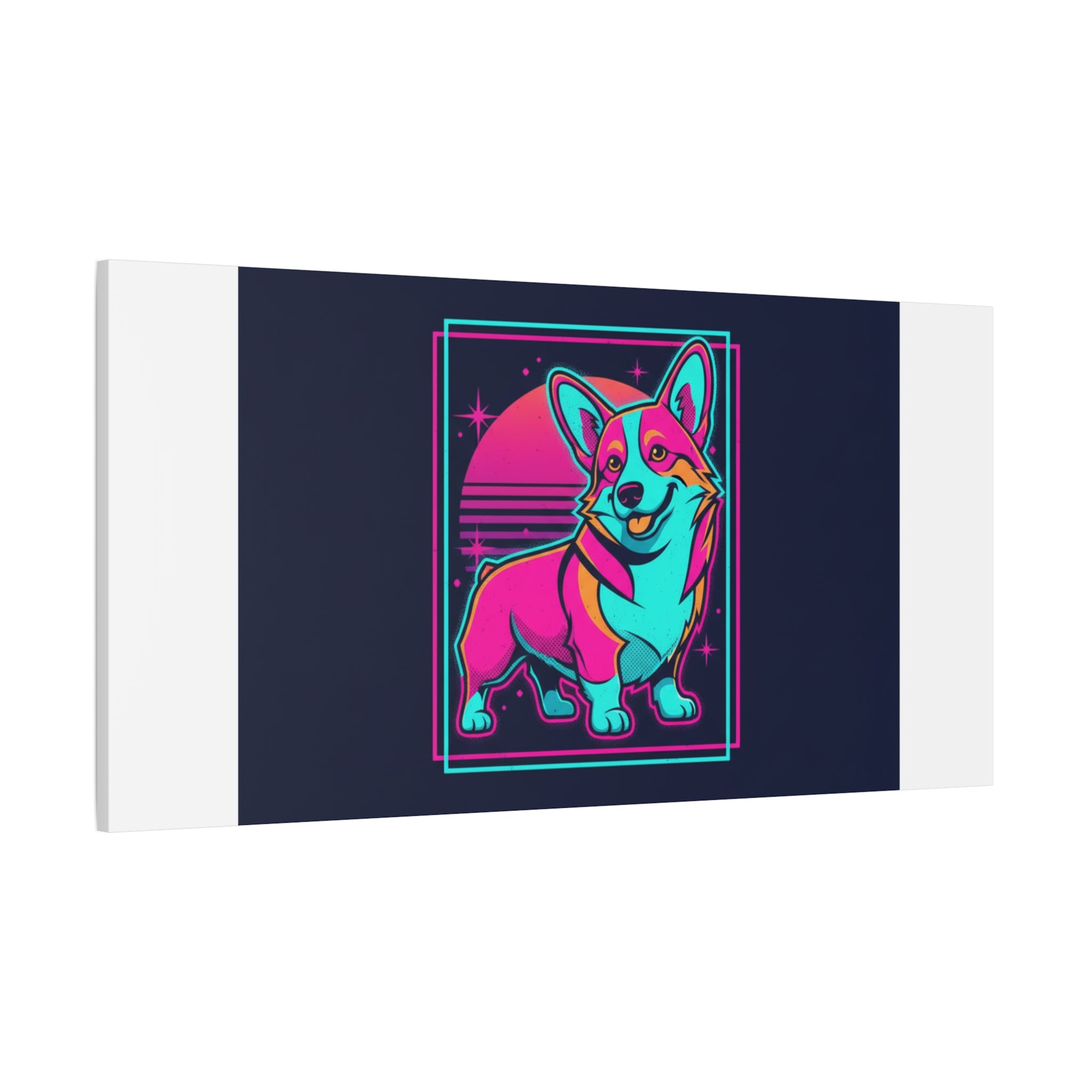 Platonic Love Corgi Canvas | Friendship Valentine, Galentine’s Wall Art