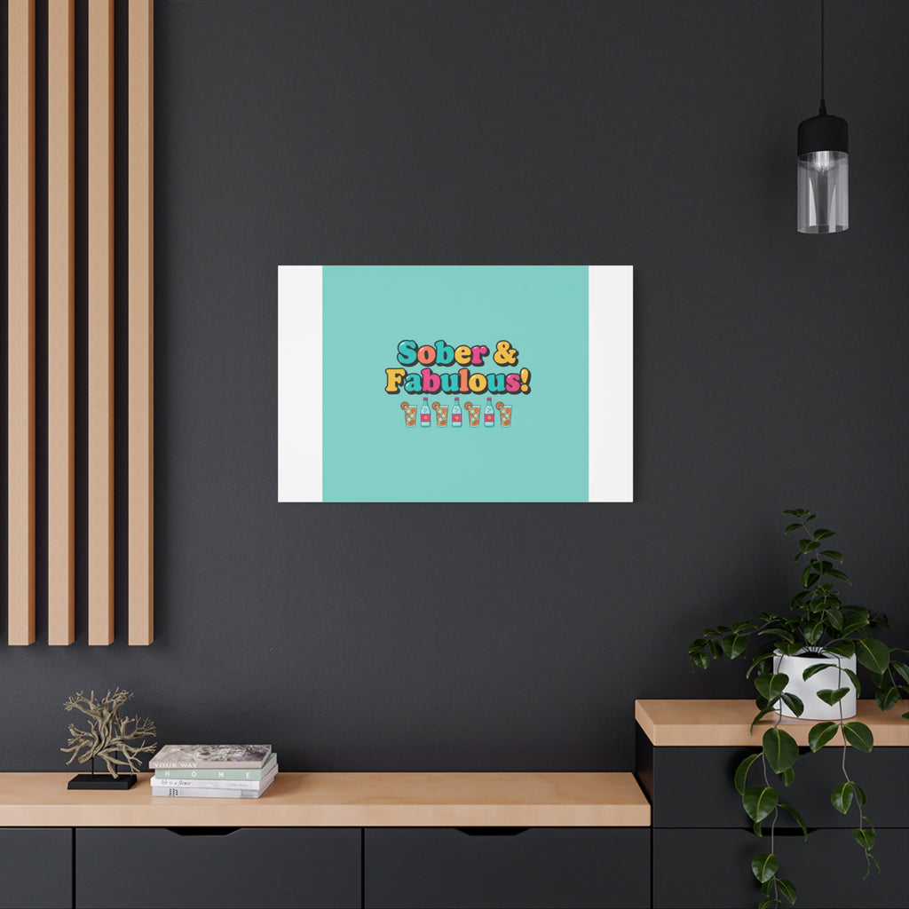 Sober & Fabulous! Canvas | Dry January, Mocktail Trend