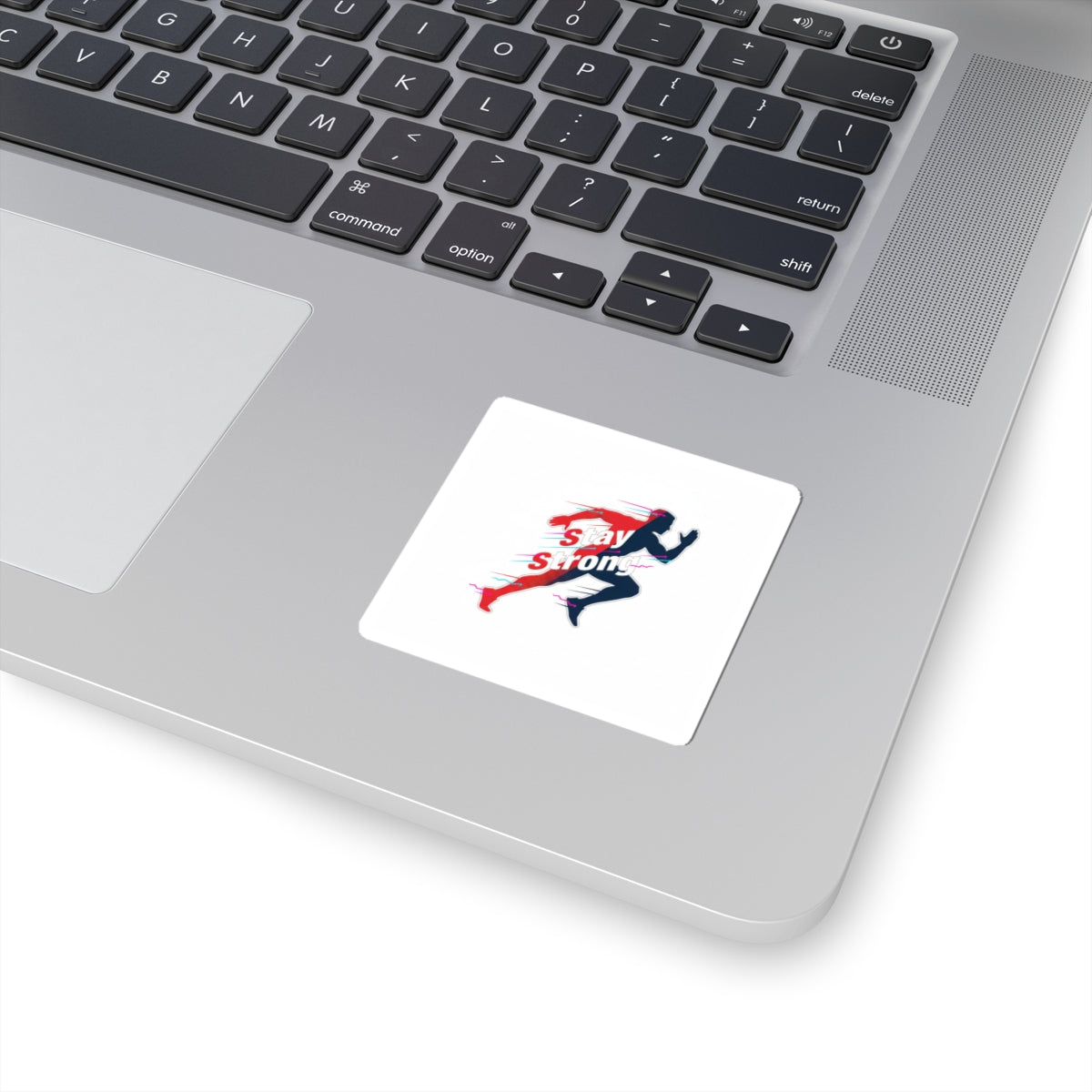 Stay Strong Runner Sticker | Fitness Motivation, Gym Mantra