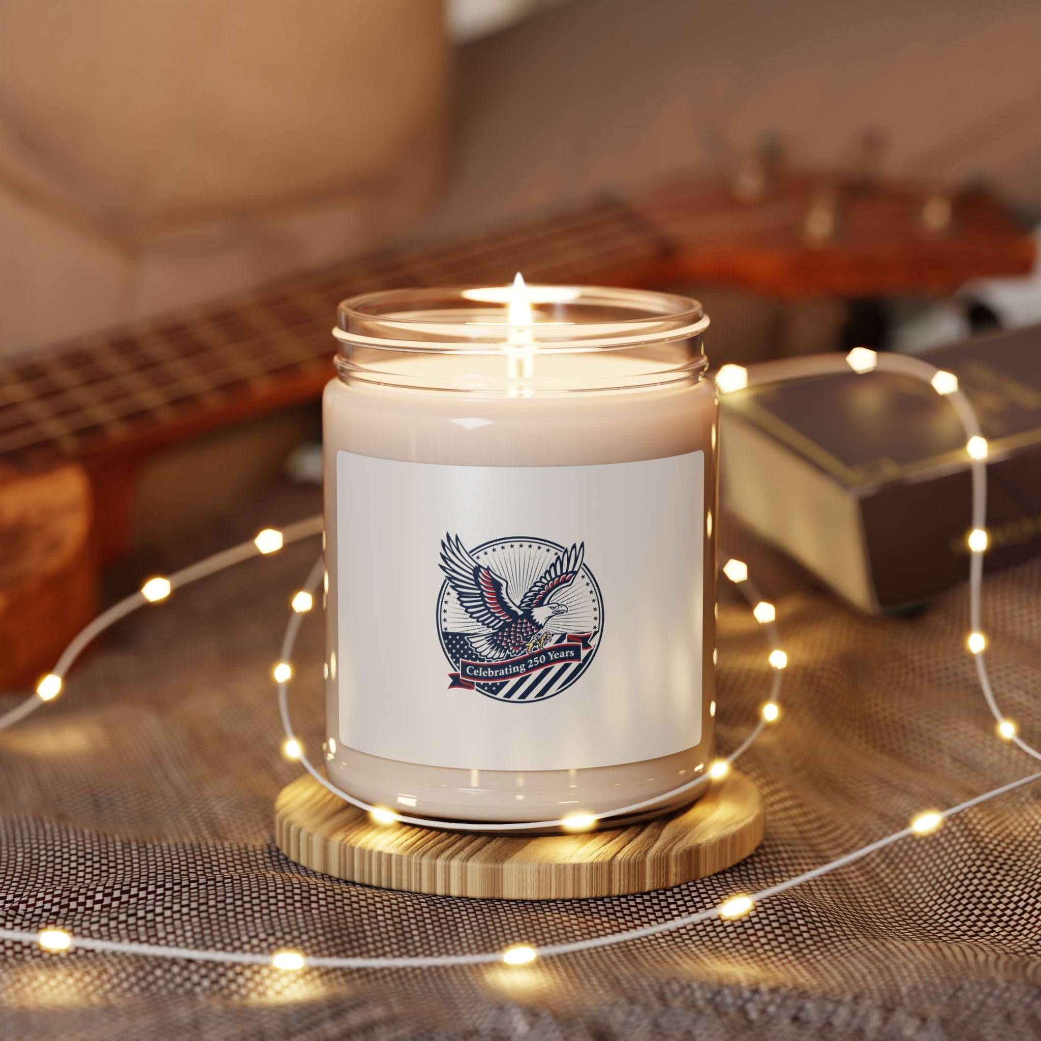 Semiquincentennial Eagle Emblem Candle | 250th Anniversary Soy Candle
