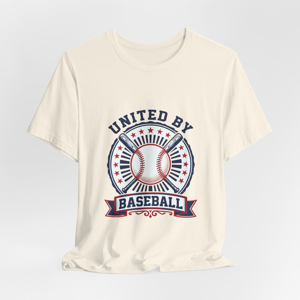 United by Baseball Tee | Patriotic Baseball Shirt, Vintage Red White Blue