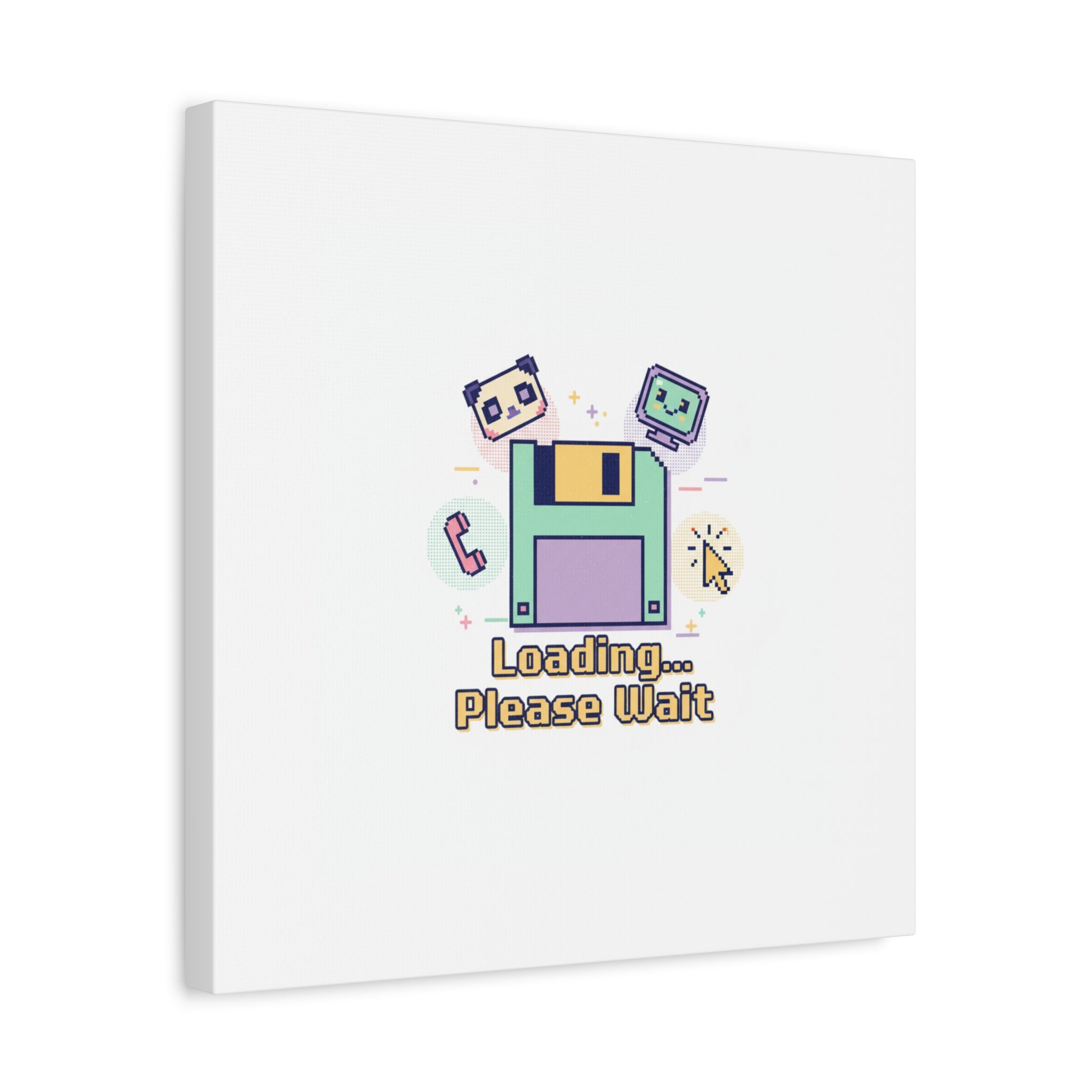 Loading Please Wait Canvas | Old Internet Aesthetic, 90s Web Nostalgia