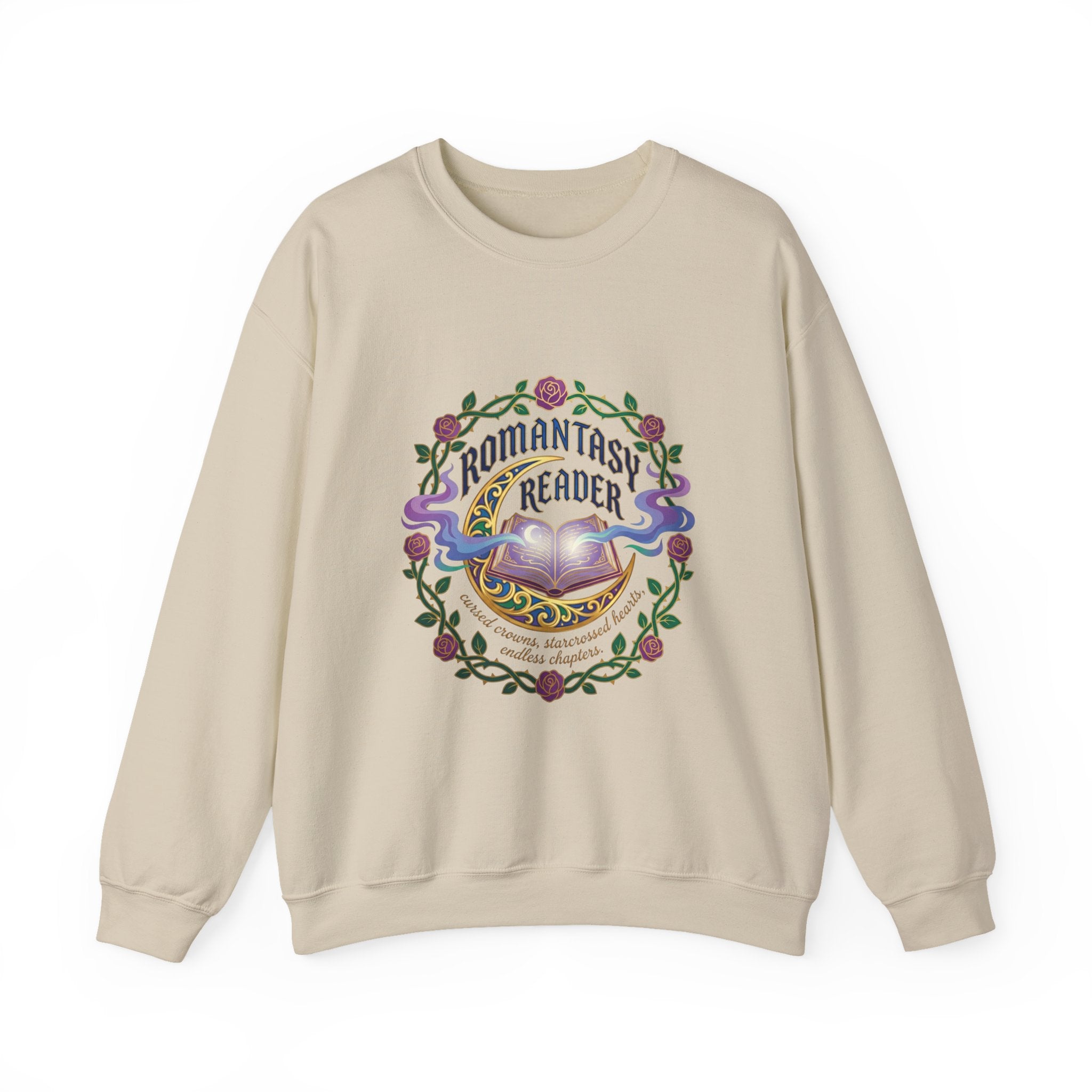 Romantasy Reader Crewneck Sweatshirt | romantasy, book lover