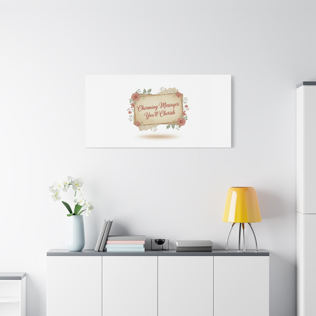 Love Letter Collage Canvas, Vintage Letter Art, Wax Seal Romance Print