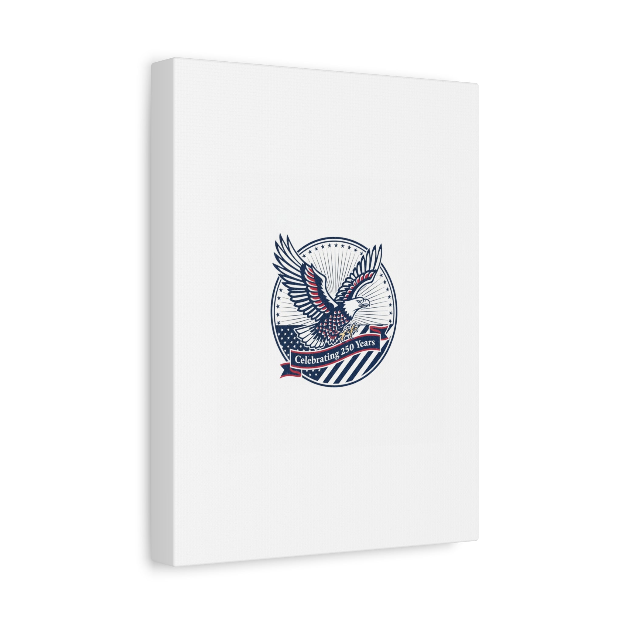250th Anniversary Eagle Emblem Canvas | Semiquincentennial Americana