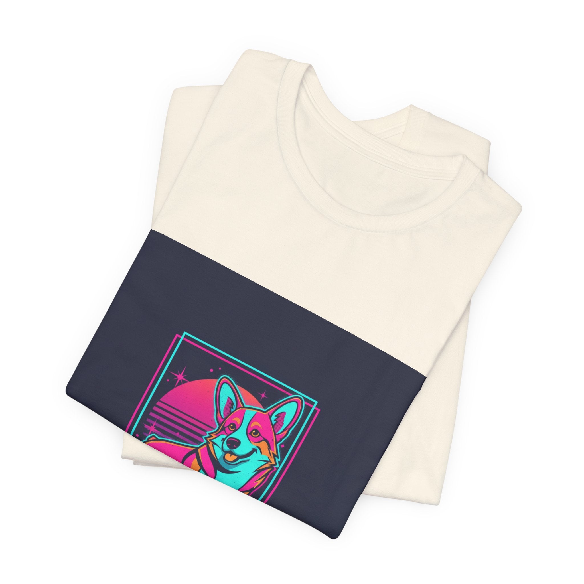 Corgi Pop Art Tee | friendship Valentine, platonic love