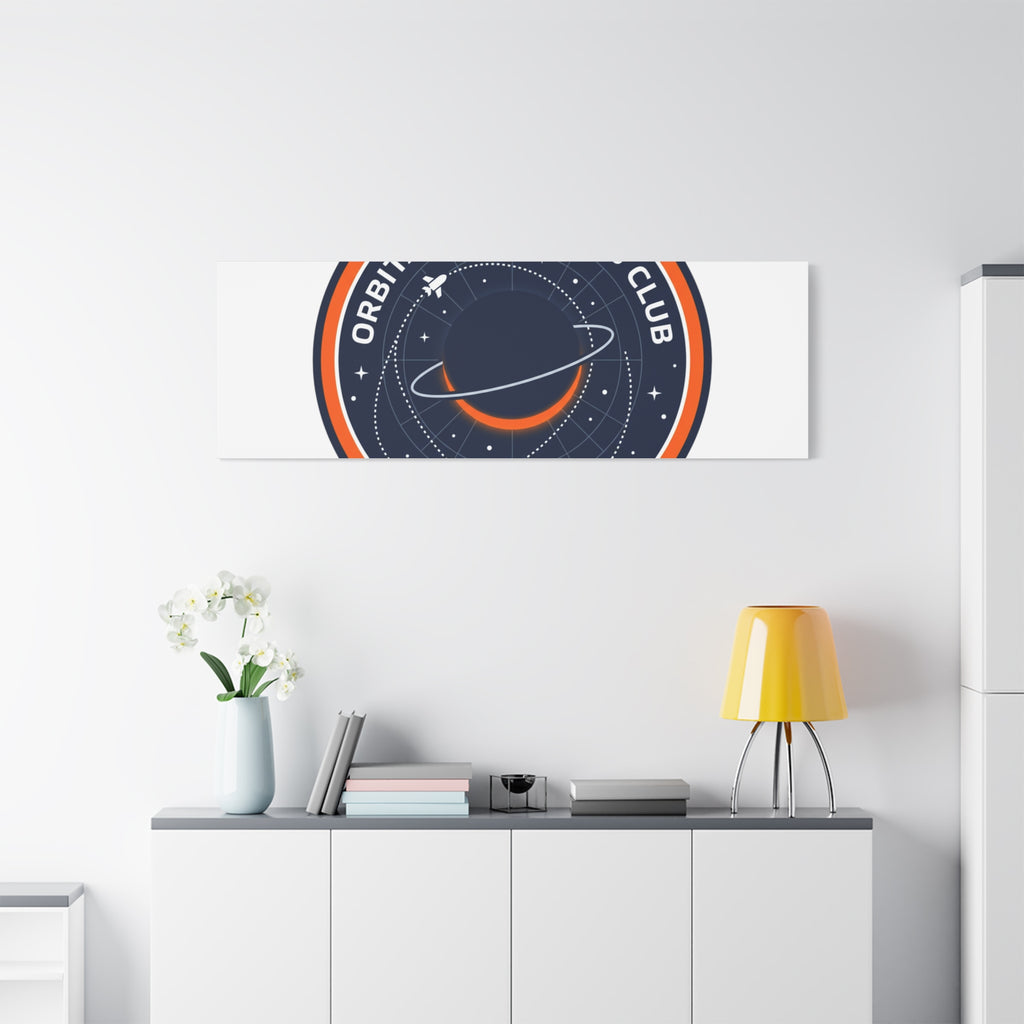Orbital Mechanics Club Canvas | mission patch, space science